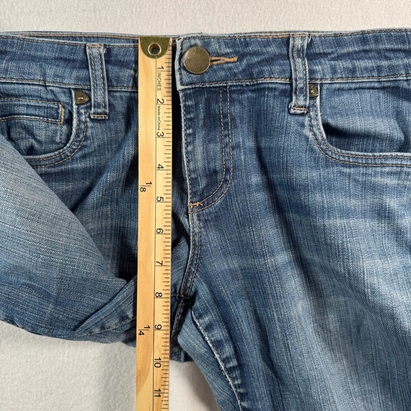 Kut from the Kloth Jeans Womens 6 Blue Catherine Slim Boyfriend Mid Rise - Picture 10 of 14